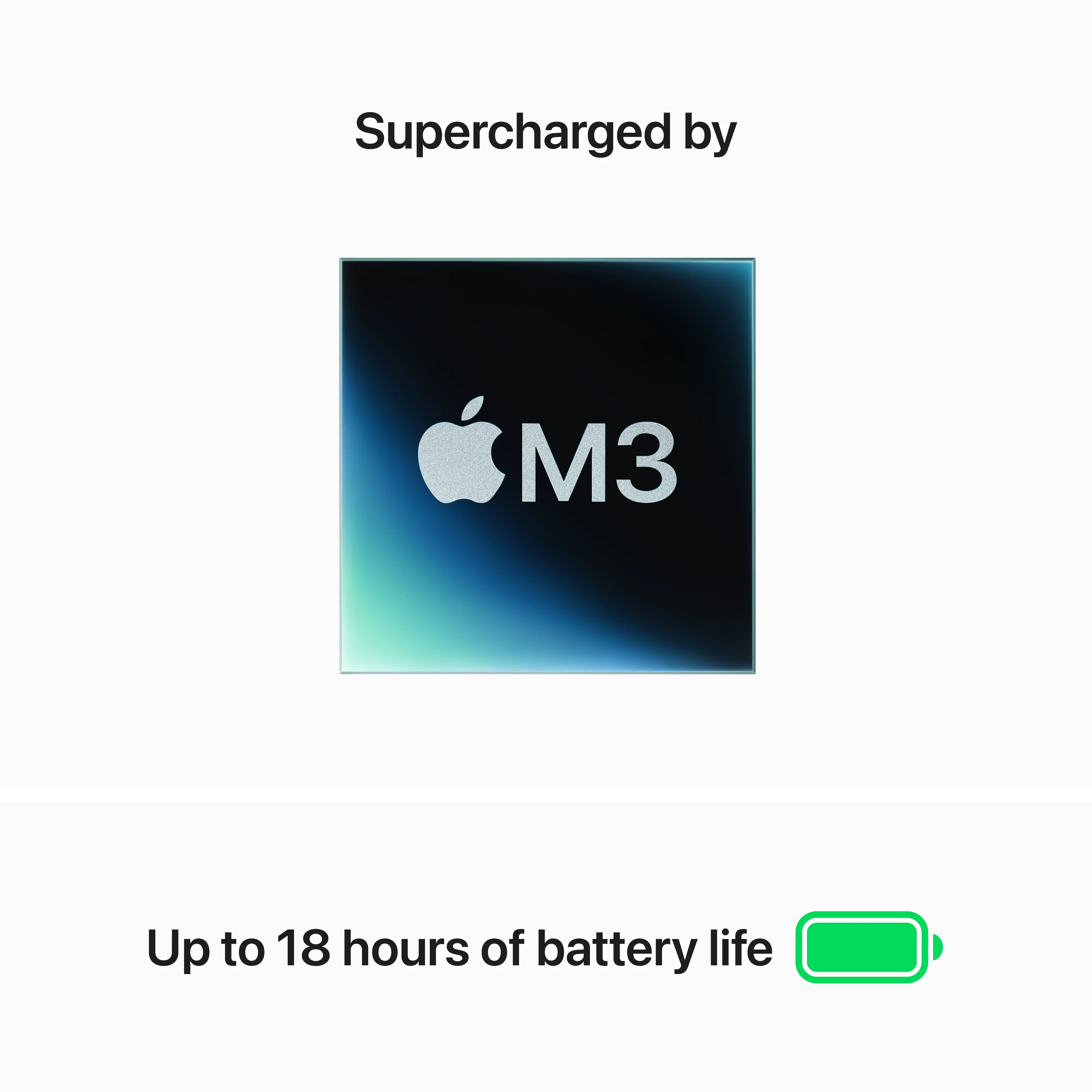 Apple MacBook Air 15-in M3 8C CPU - 10C GPU, 16GB 512GB, Midnight - MXD43LL/A (Spring 2024) + AppleCare Bundle