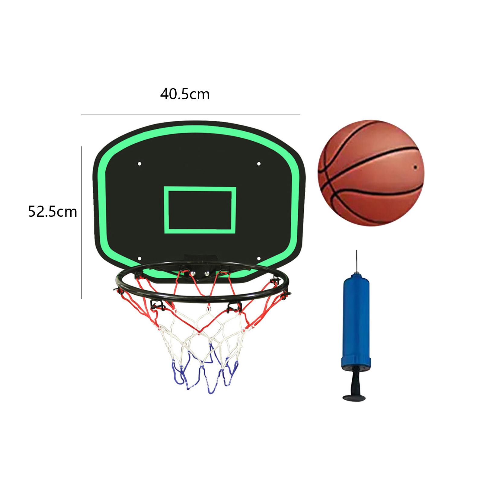 Trampoline Basketball Hoop Basketball Hoop Sturdy with Pump Universal Basketball Training Easy to Install Basketball Toy Accessories