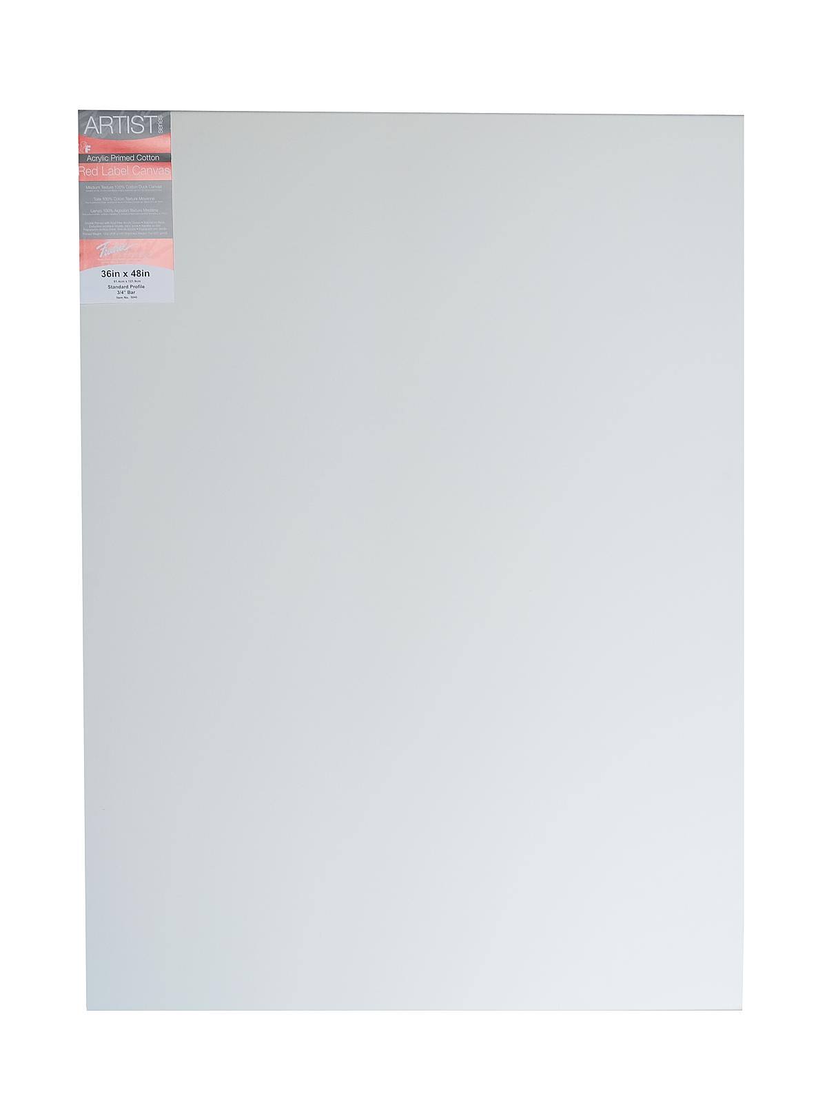 Fredrix Artist Series Red Label Stretched Canvas 36x48