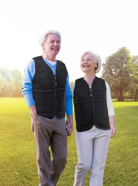 Osteoporosis Weighted Vest (10lb) for Bone Health, Cardio Fitness & Muscle Tone Improvement