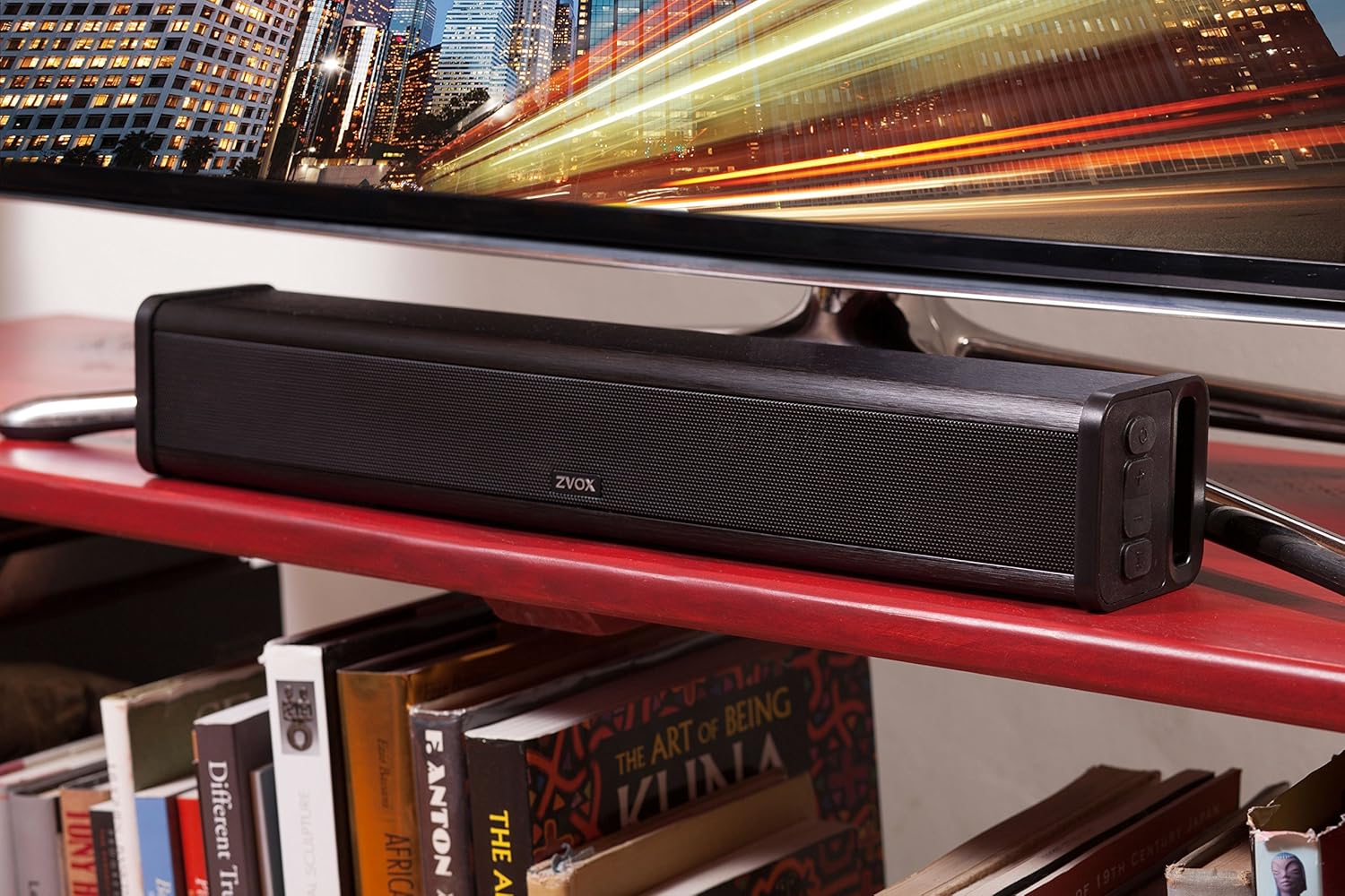 AccuVoice 201 Sound Bar TV Speaker by ZVOX with Two Levels of Voice Boost