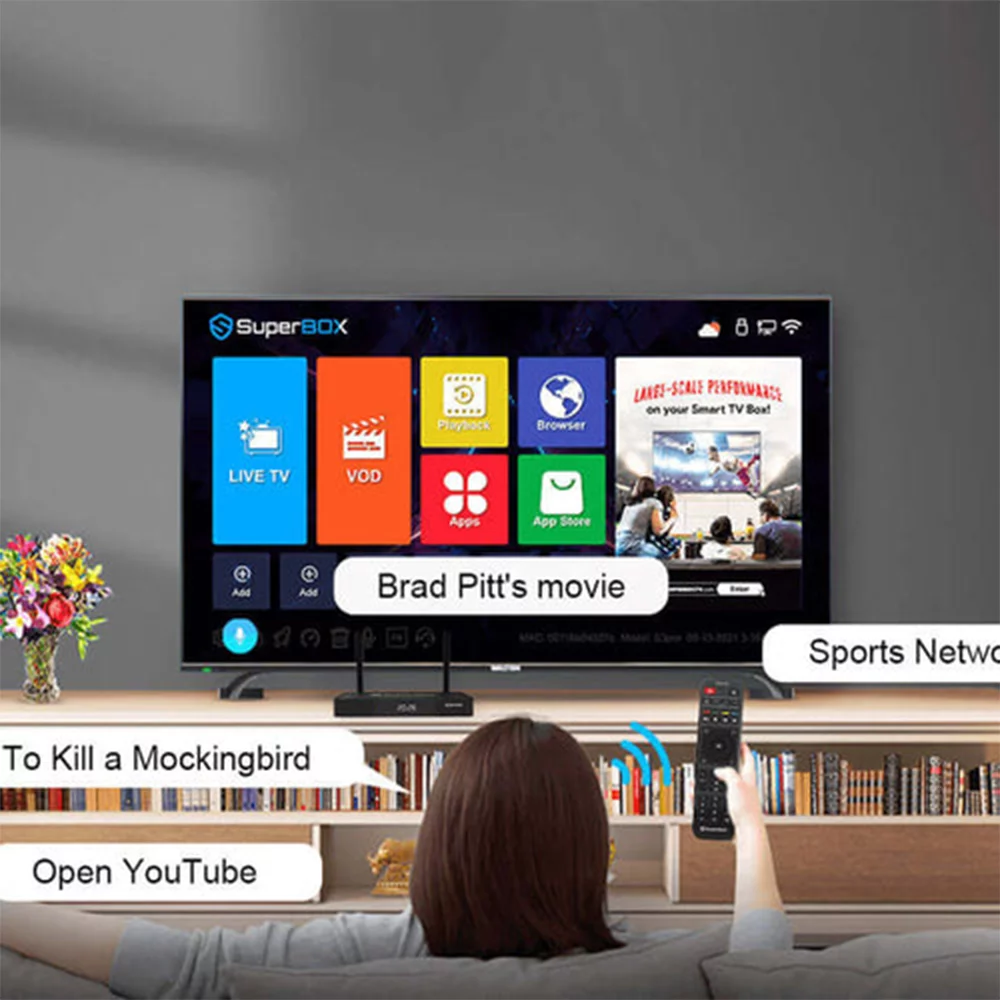 Superbox S3 Pro Dual Band Wi-Fi 2.4Ghz 5Ghz Supports 6K Video - Radiant Selections