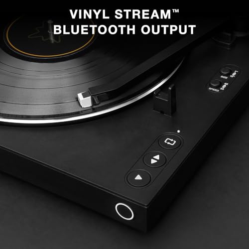 Victrola Automatic &ndash; Fully Automatic Bluetooth Turntable &ndash; Audio Technica ATN3600L Cartridge, 2-Speed Vinyl Record Player