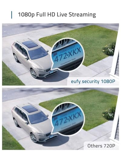 eufy Security, eufyCam 2C 3-Cam Kit, Security Camera Wireless Outdoor, Home Security System, HomeKit Compatibility, 1080p HD, IP67, Night Vision
