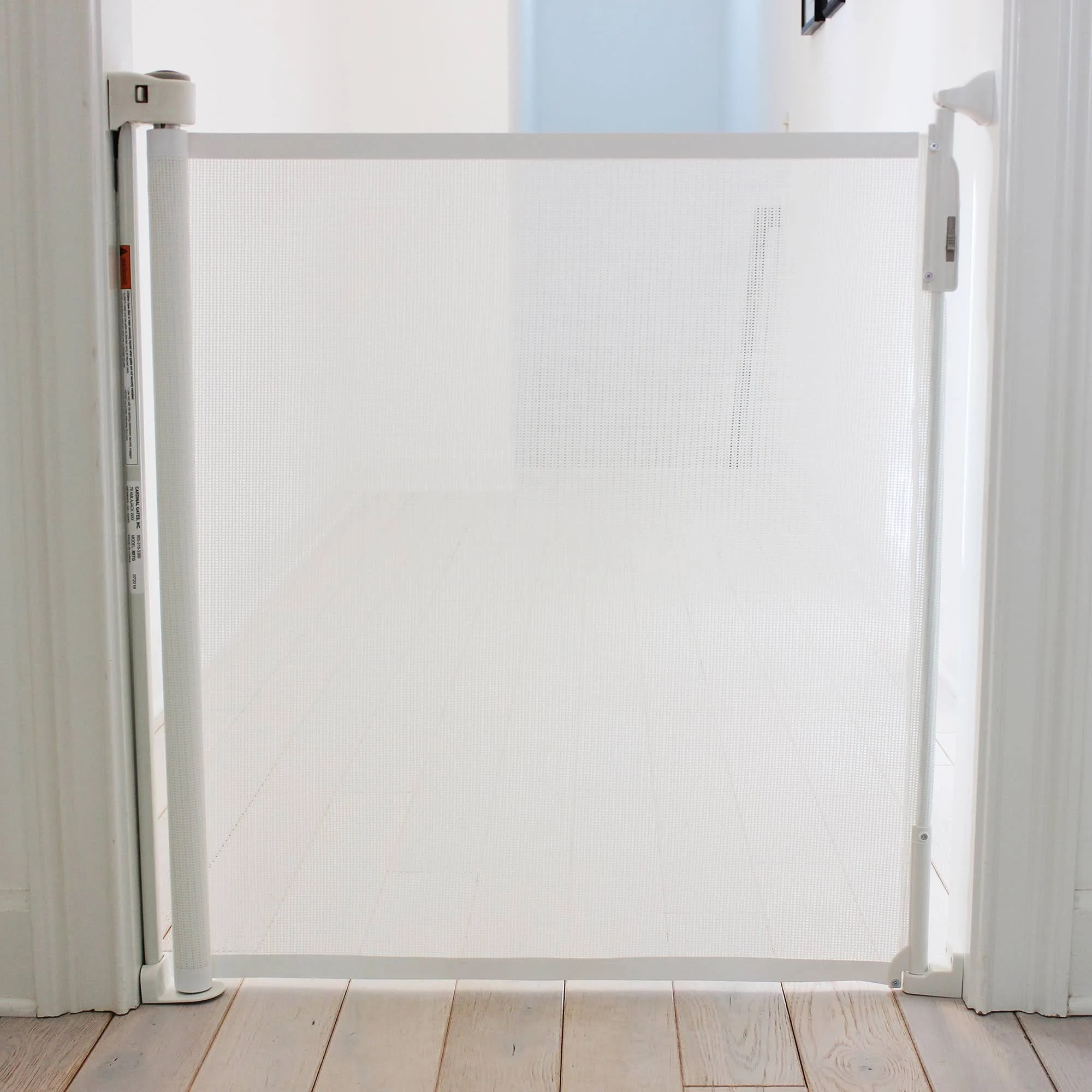 Cardinal Gates Retractable Safety Gate, White, 26.5 inch-55 inch
