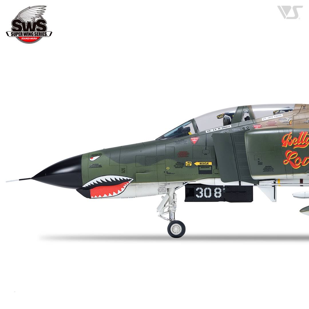 Zoukei-Mura Sws F-4E Phantom II Early Production 1/48 Scale Model Kit