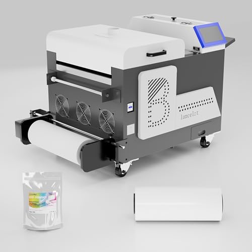 Lancelot W30 DTF Curing Oven and Powder Shaker Upgraded Heater T-Shirt Printer Machine Shaking Powder DTF Transfer Film Roll Printing Oven Auto