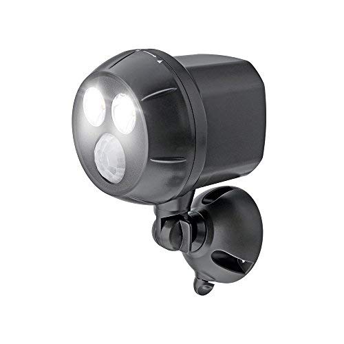 Beams MB390 400 Lumen Wireless Battery Powered Motion Sensing Ultra Bright LED Spotlight, 2-Pack, Brown