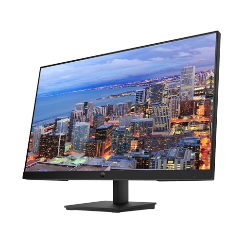 HP P22 G5 22-inch 1920 x 1080 Full HD Edge LED LCD Monitor, 2-Pack Bundle with HDMI, VGA, and DisplayPort, Desk Mount Dual Monitor Stand