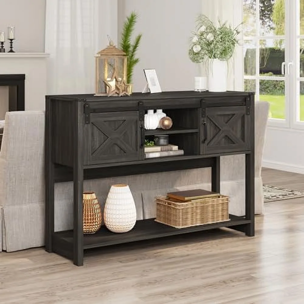 Farmhouse Entryway Table with   46"