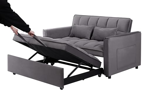 3 in 1 Convertible Sleeper Sofa Bed