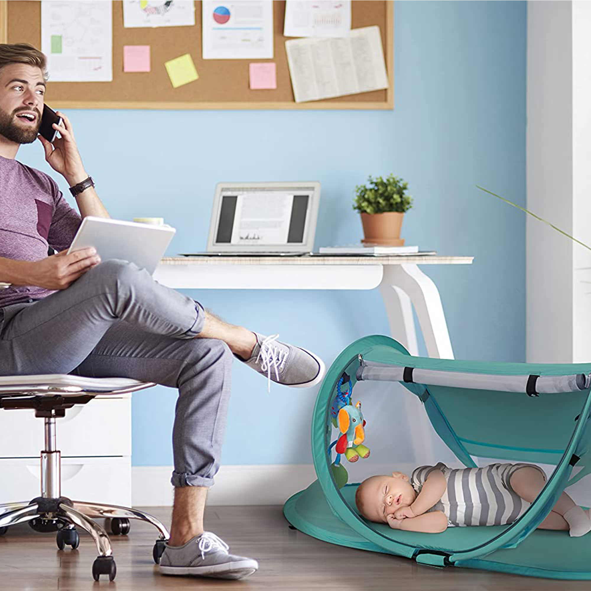 PeaPod Sleep Pod Prestige - Seafoam