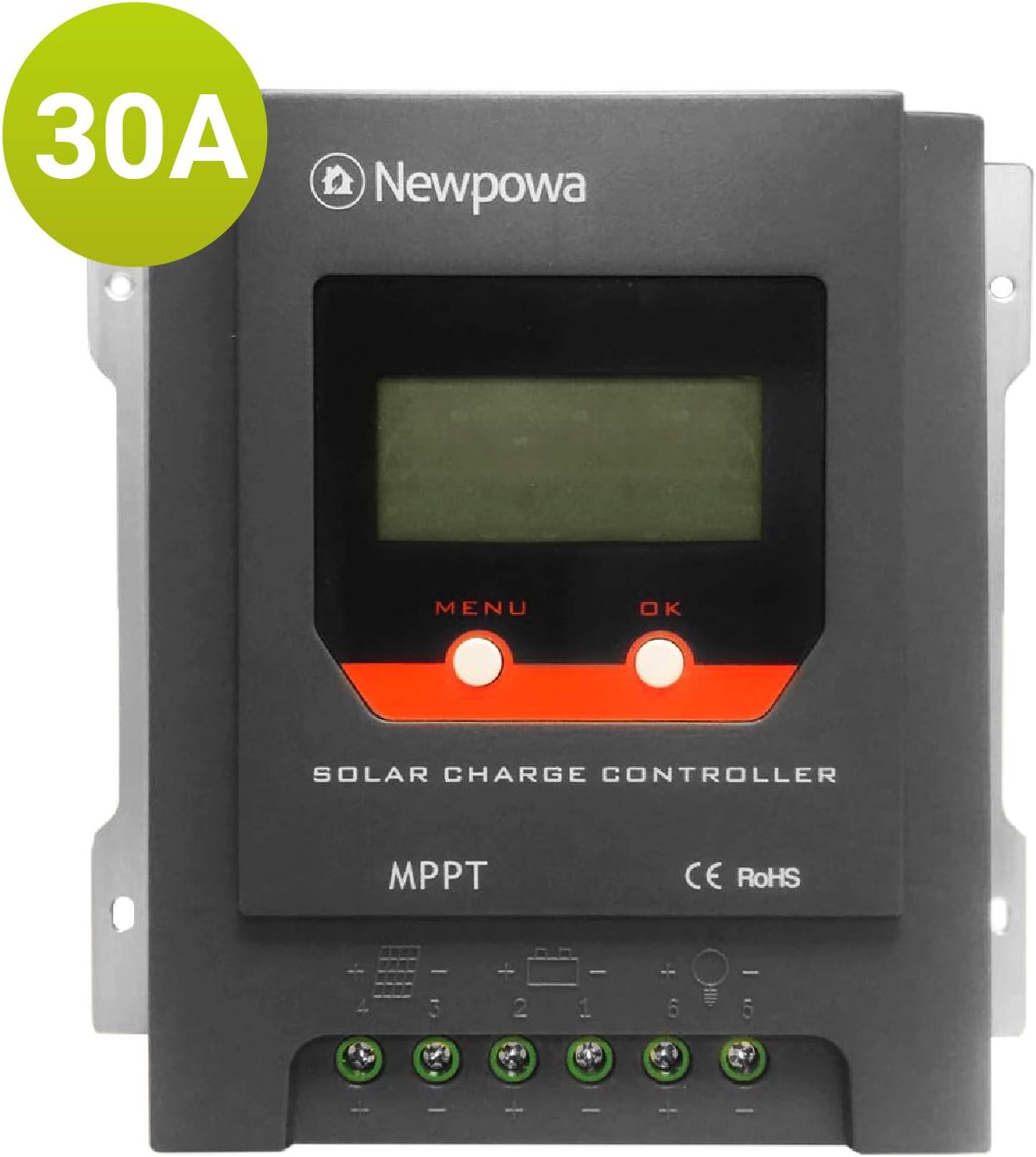 Newpowa 200W Monocrystalline 200 Watts 12V Solar Panel High Efficiency Mono PV Module Power for RV Marine Boat Cabin or Other Off Grid System