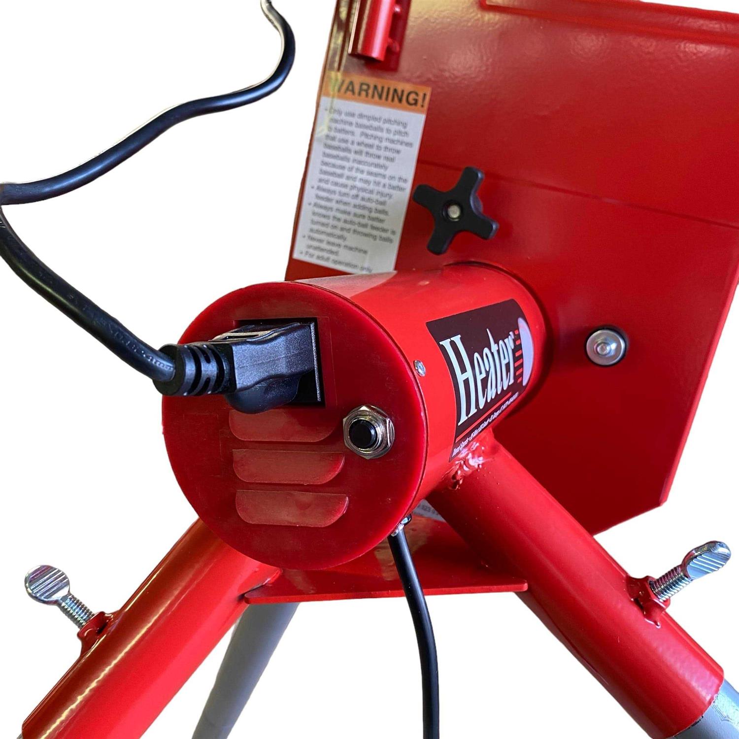 Heater Sports Heavy Duty Baseball Pitching Machine with Bonus Ball Feeder for Kids - Sports Supplies Online Store