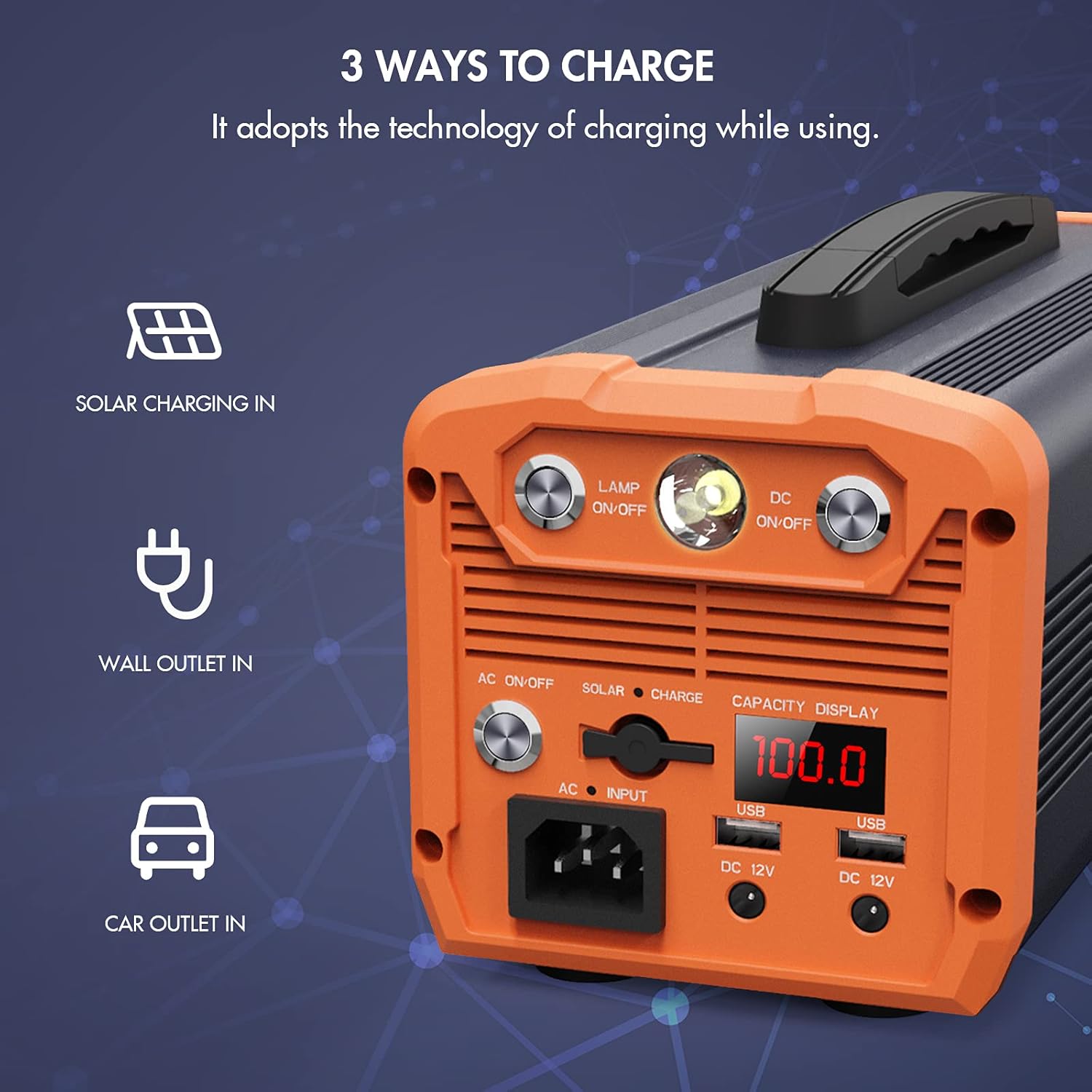 Homeyears 518Wh Portable Power Station ES-500