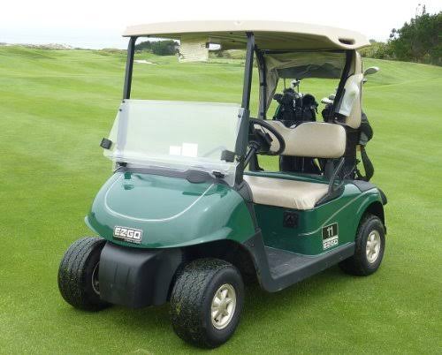 Deluxe 2 Passenger Golf Cart COVER, Fits E Z Go, Club Car, 2 Passenger and Yamaha G Model - Grey