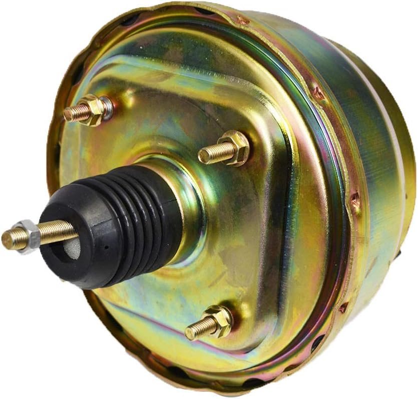 A-Team Performance - Dual Power Brake Booster Conversion Kit 8" - Compatible with 1974-86 Jeep CJ7 CJ5 Disc/Disc