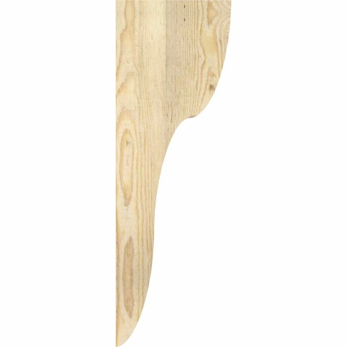 6x22W x 8x22D x 12x22H Carmel Rough Sawn Corbel, Douglas Fir