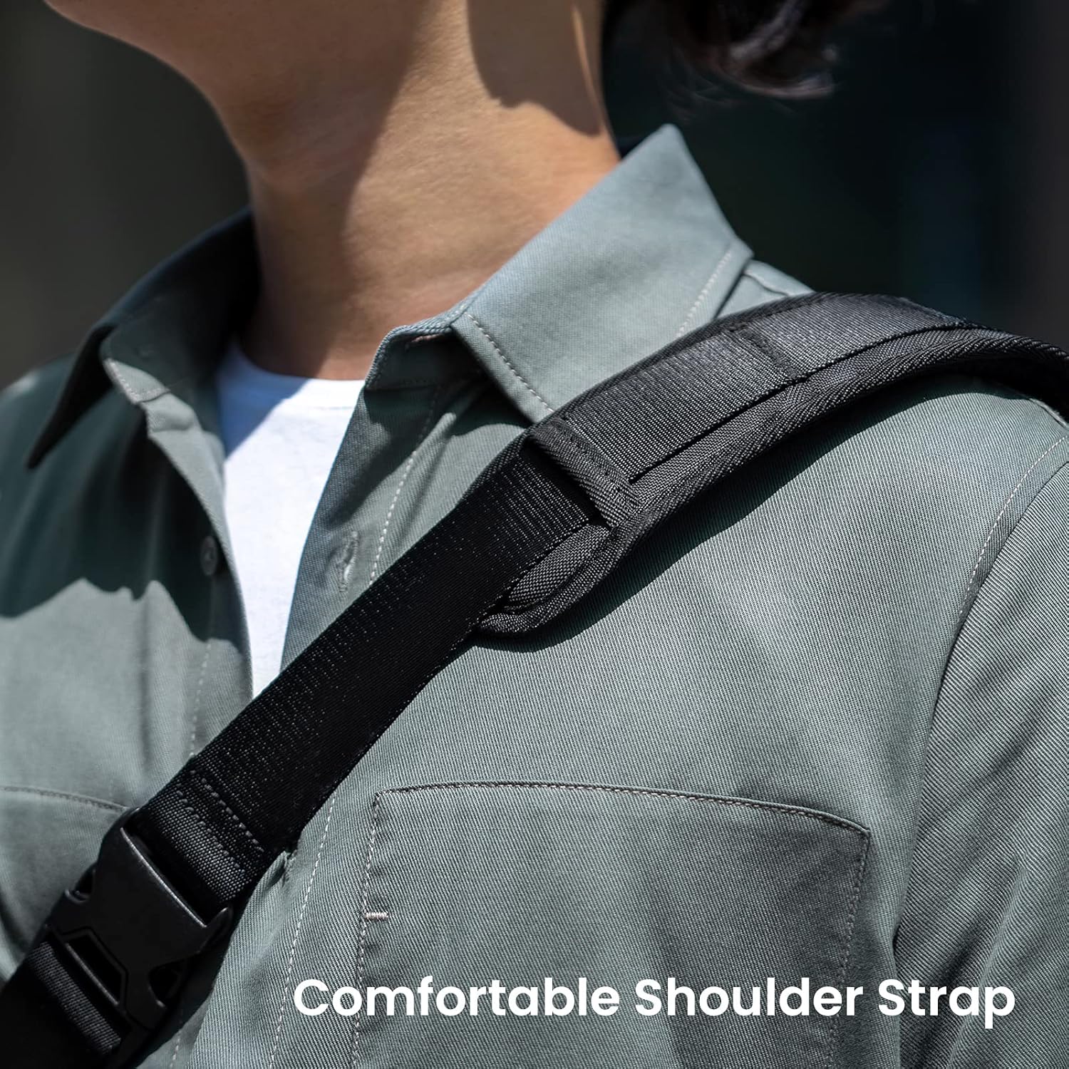 tomtoc Laptop Messenger Bag, Multi-Functional Shoulder Bag Fits Up to 16 inch MacBook Pro, Durable Water-resistant Fabric