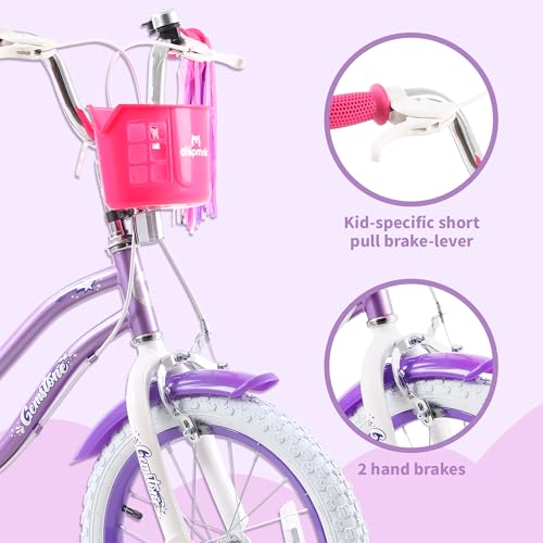 Chipmunk Kids Bike Toddlers 12 14 16 18 Inch Wheel Bicycle Beginners Boys Girls Ages 3-11 Years, Multiple Color Options