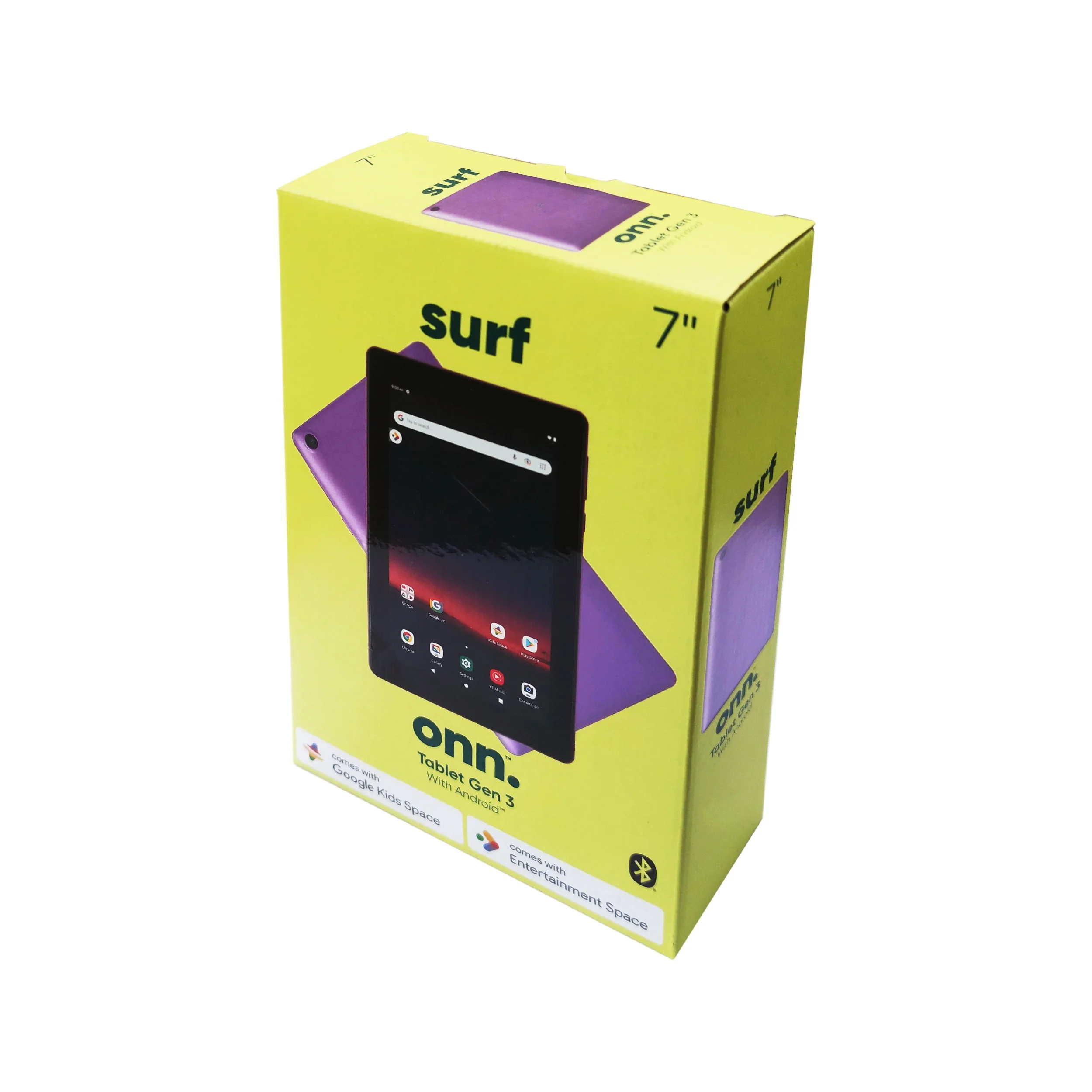 onn. 7 Tablet, 32GB (2022 Model) , 2.0 GHz Quad-Core Processor, Charcoal