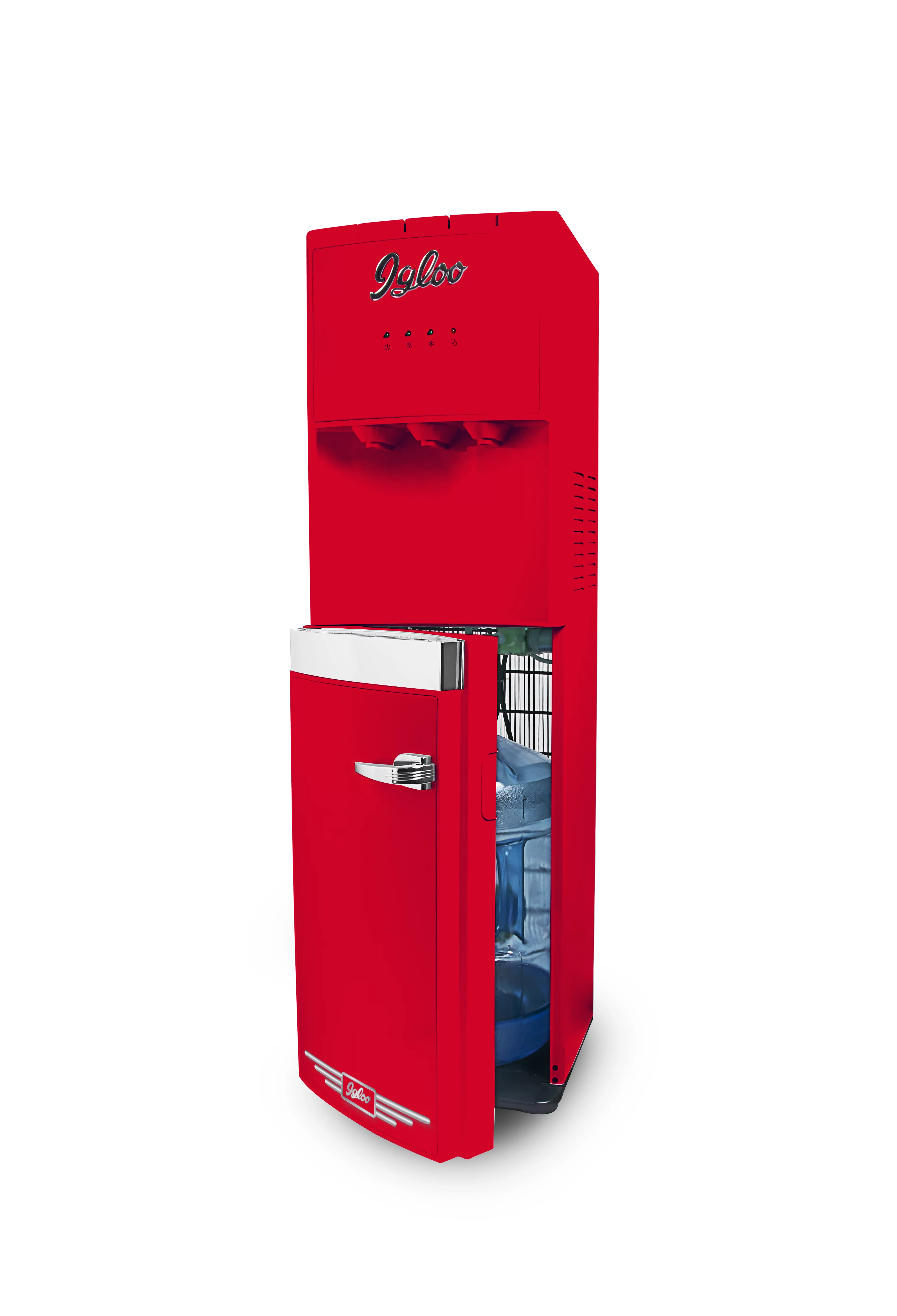 Igloo IRTRWCBL353CRHRR Retro Water Cooler, Retro Red