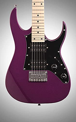 Ibanez GRGM 6 String Solid-Body Electric Guitar, Right, Candy Apple (GRGM21MCA)