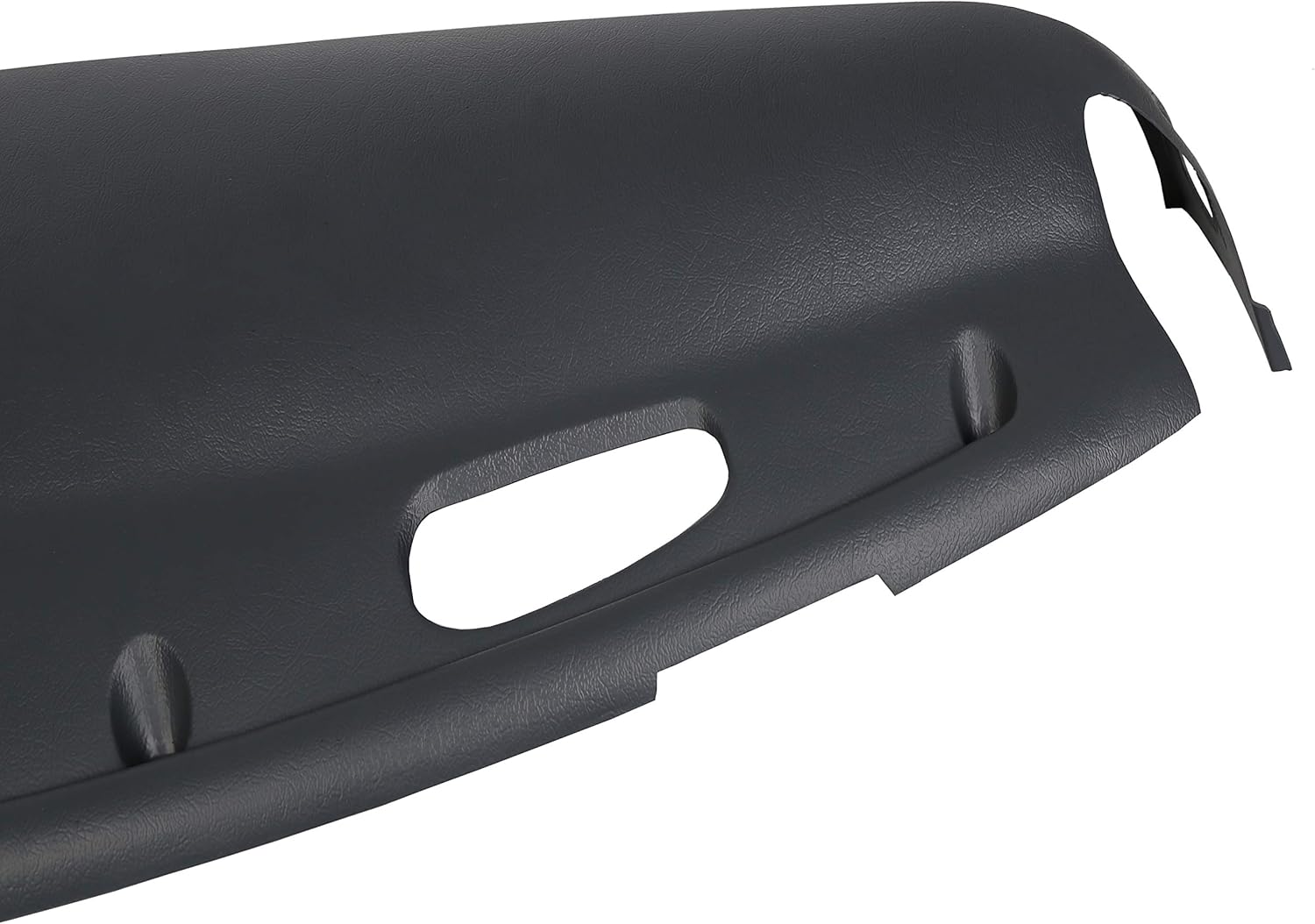 ECOTRIC Front Dash Pad Cover Overlay Dashboard Cap Compatible with 1998-2001 Dodge Ram Trucks Gray Molded Dash Bezel Protector