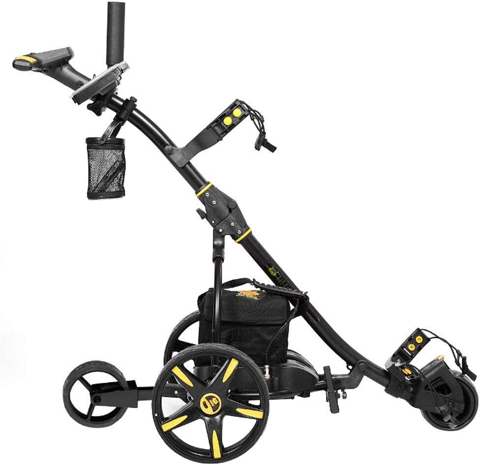 Bat-Caddy X3R Remote Control Cart w/ Free Accessory Kit, Black, 35Ah SLA