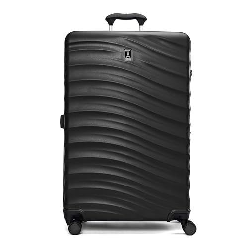 Travelpro Maxlite Air V2 Hardside Expandable Carry on Luggage, 8 Spinner Wheels, Lightweight Hard Shell Suitcase, TSA lock, Black, Carry On 21-Inch