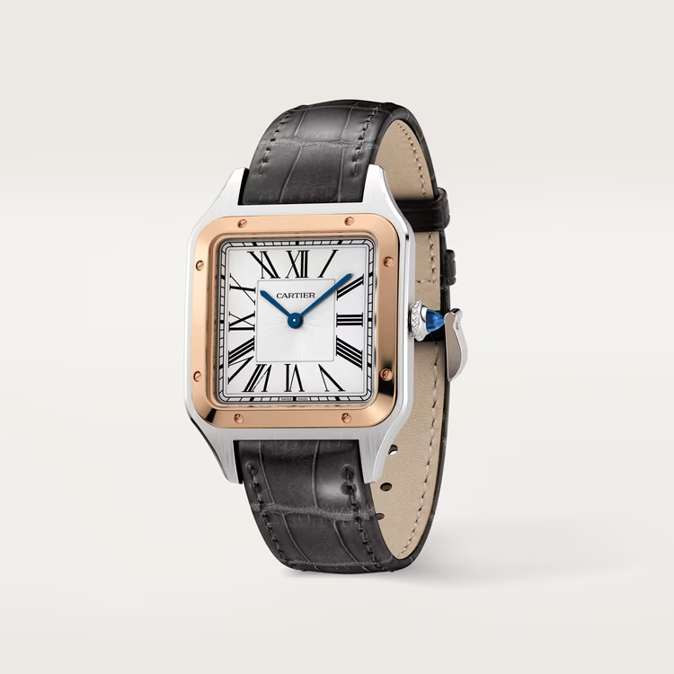 SANTOS-DUMONT Rose Gold Mix 46mm