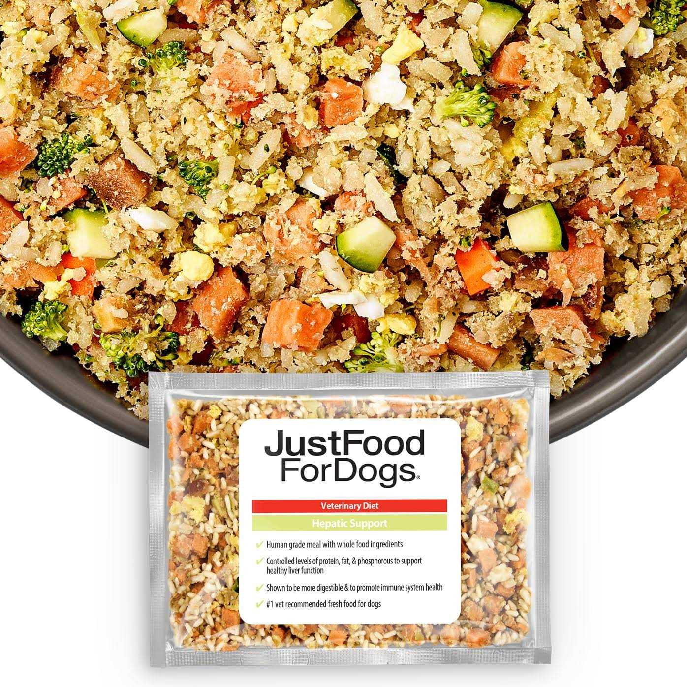 JustFoodForDogs Frozen Fresh Dog Food for Liver Health - Pet Supplies online store