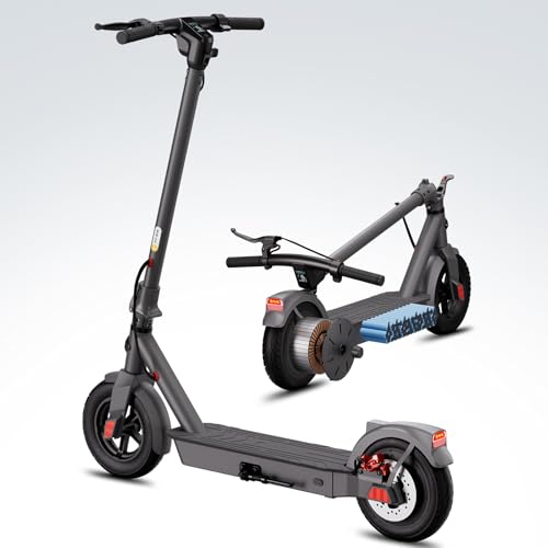 TST Electric Scooter for Adult, Up to 19 MPH and 20 Miles Long Range E Scooter, 8.5"/10" Solid and Pneumatic Tire