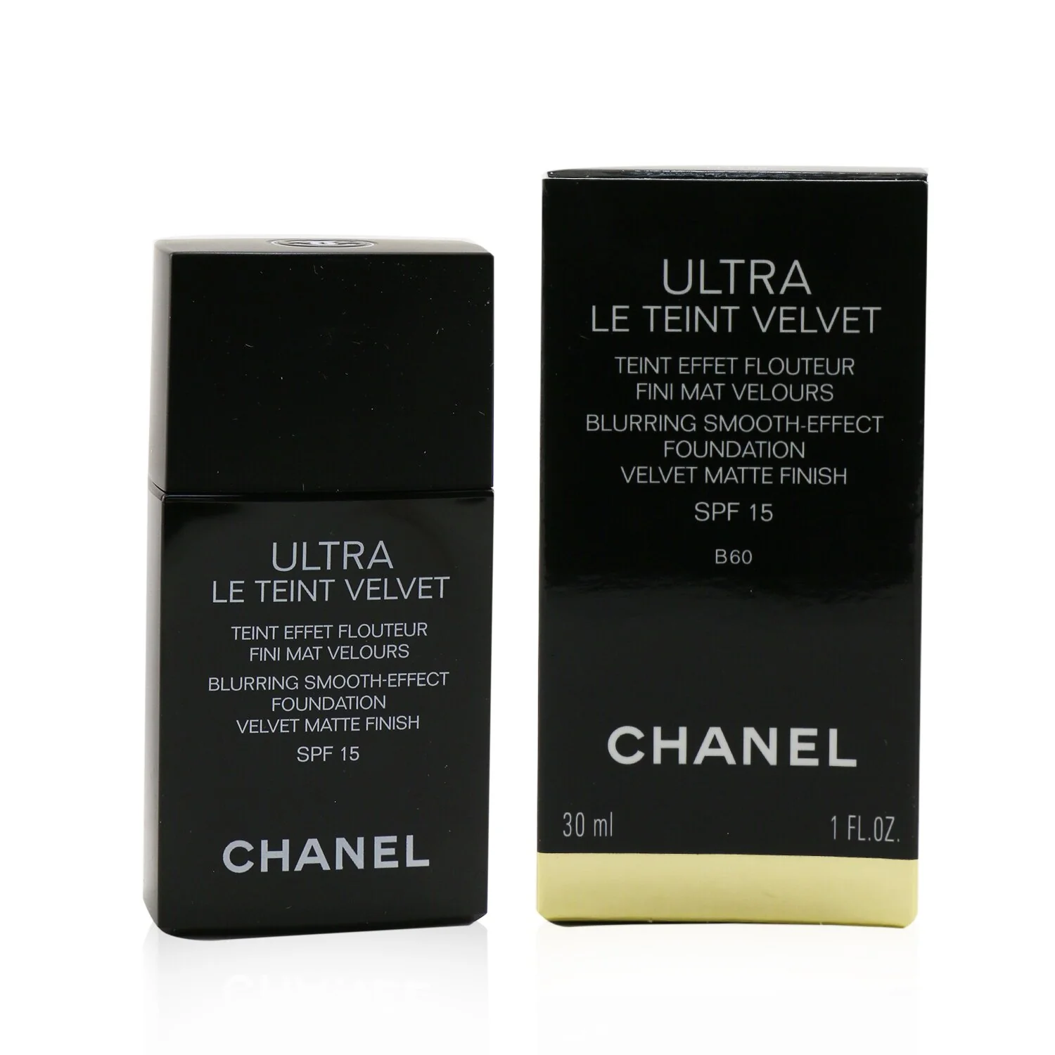 Chanel Ultra Le Teint Velvet Blurring Smooth Effect Foundation SPF 15 - # BR12 (Beige Rose) 30ml/1oz