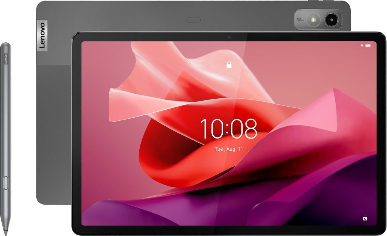 Lenovo Tab P12-2023 - Expansive Touchscreen Tablet - 12.7" 3K Display - 13MP Camera - 8GB Memory - 128GB UFS Storage - Android 13 - Dolby Atmos