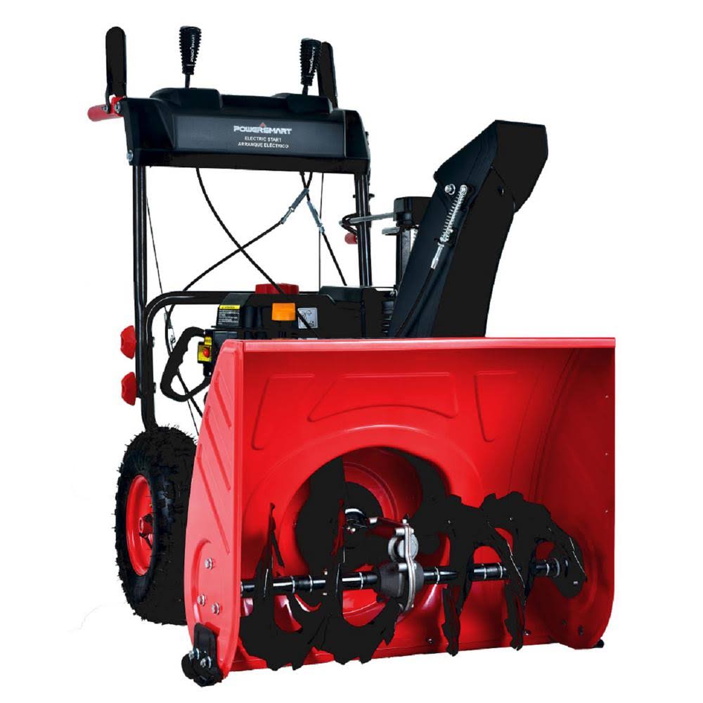 Powersmart 24 in. 212 CC Two-Stage Gas Snow Blower with Electric Start