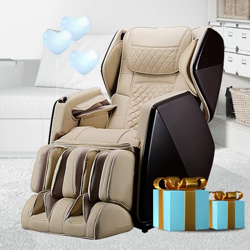 Titan Osaki OS-Soho II | Brown | Massage Chair | J-Track 4D Massage | Smart Computer Body Scanning | Zero Gravity Reclining | Space Saving | Foot