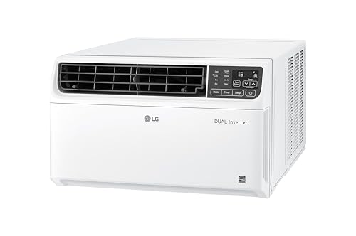 LG 12,000 BTU Dual Inverter Smart Window Air Conditioner, Cools 550 Sq. Ft., Ultra Quiet Operation, Up to 35% More Energy Savings, Energy Star