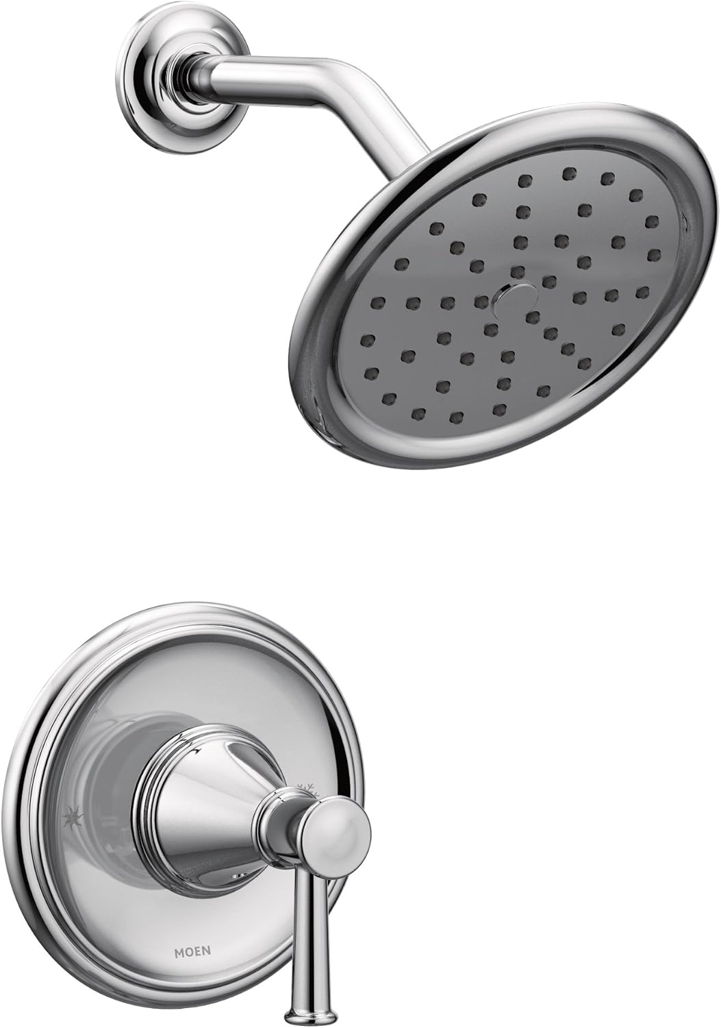 Moen T2312NL Belfield Posi-Temp Shower Trim Kit, Valve Required, Polished Nickel
