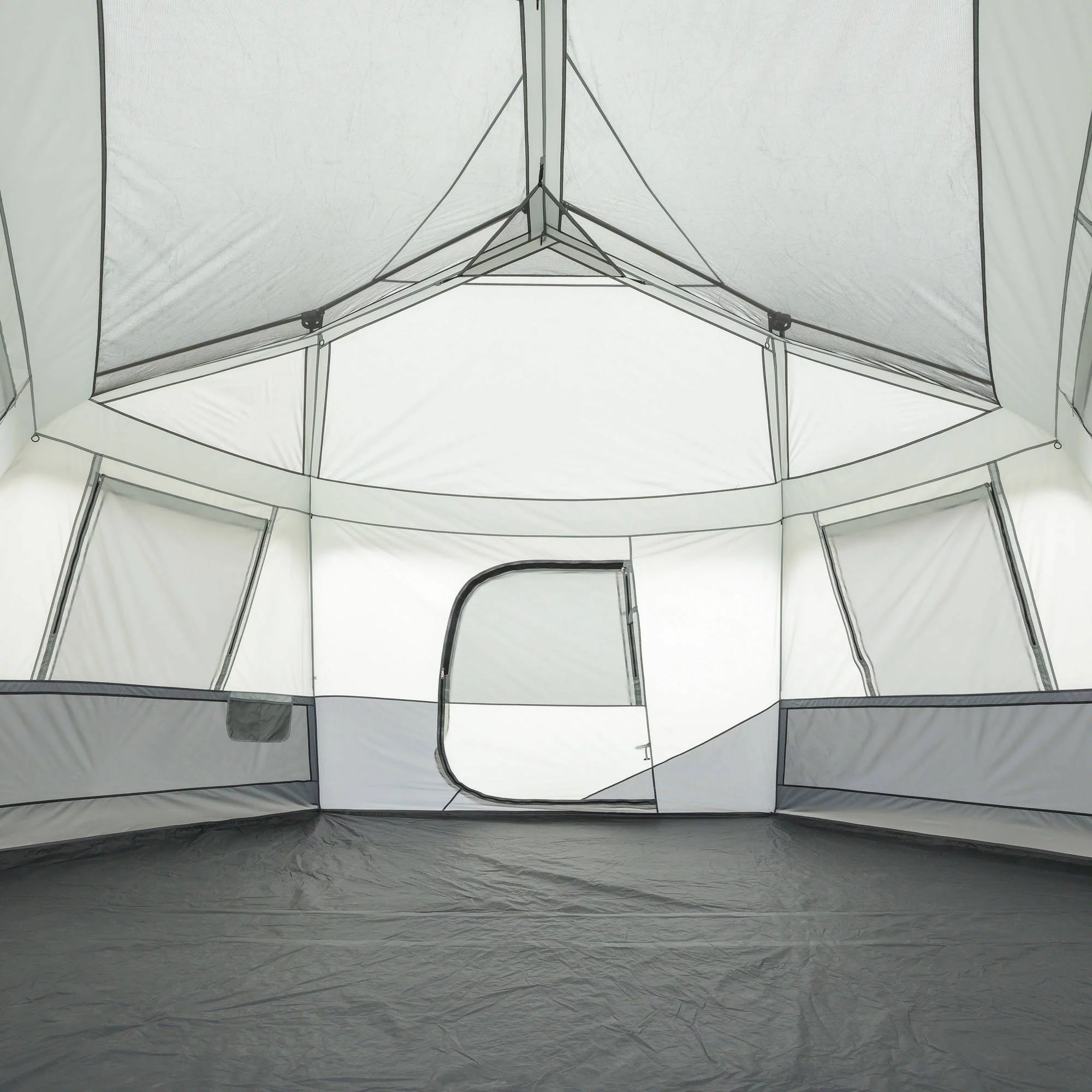 Ozark Trail 17' x 15' Person Instant Hexagon Cabin Tent, Sleeps 11