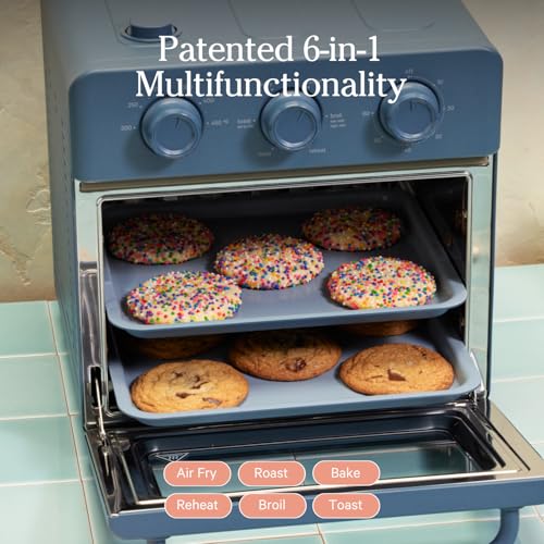 Our Place Wonder Oven | 6-in-1 Air Fryer & Toaster Oven with Steam Infusion | Compact, Countertop Friendly, Fast Preheat, Multifunctional | Air Fry
