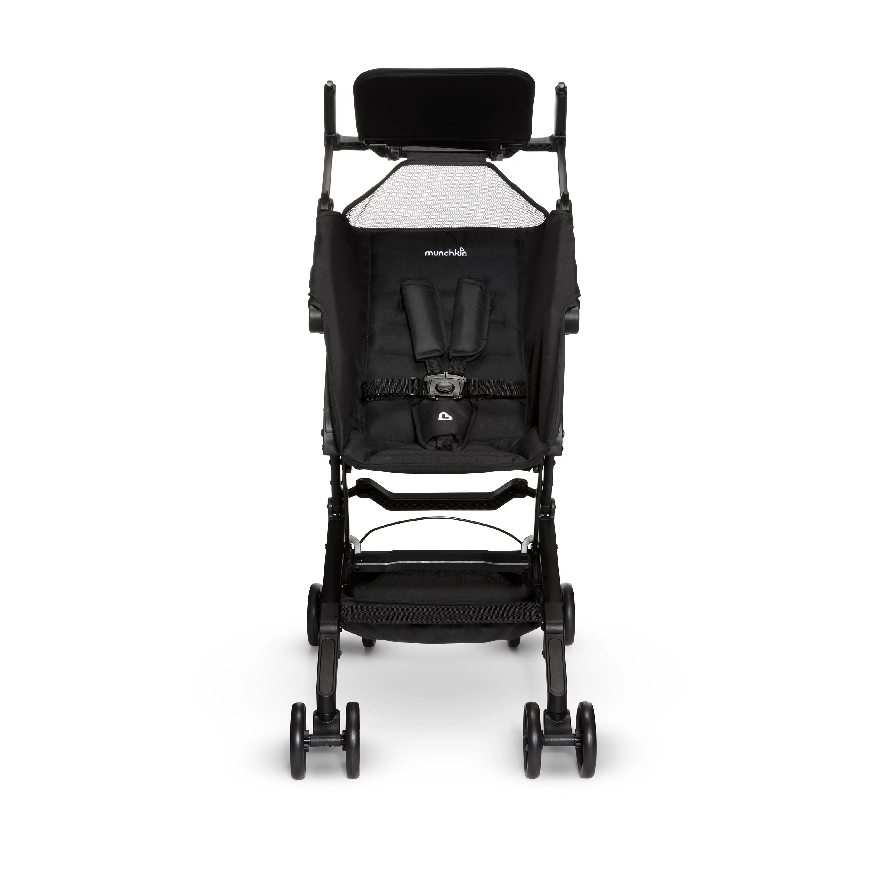 Munchkin® Sparrow™ Ultra Compact Lightweight Travel Stroller for Babies & Toddlers, Black, Unisex