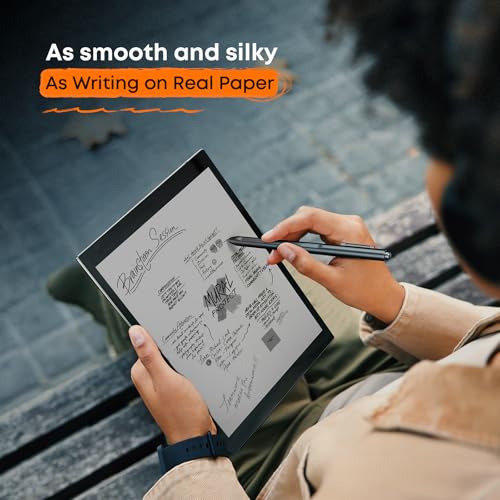 Kloudnote S 10.1" E-Ink Notepad, ePaper Tablet for Note Taking and eBook Reading, 200dpi Notebook eReader Device with Stylus, Android OS - Black