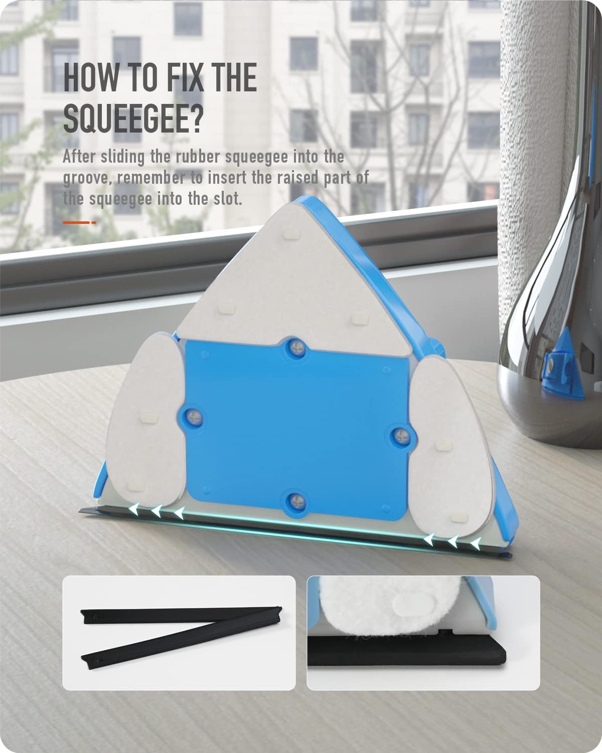 Double Side Magnetic Window Cleaner