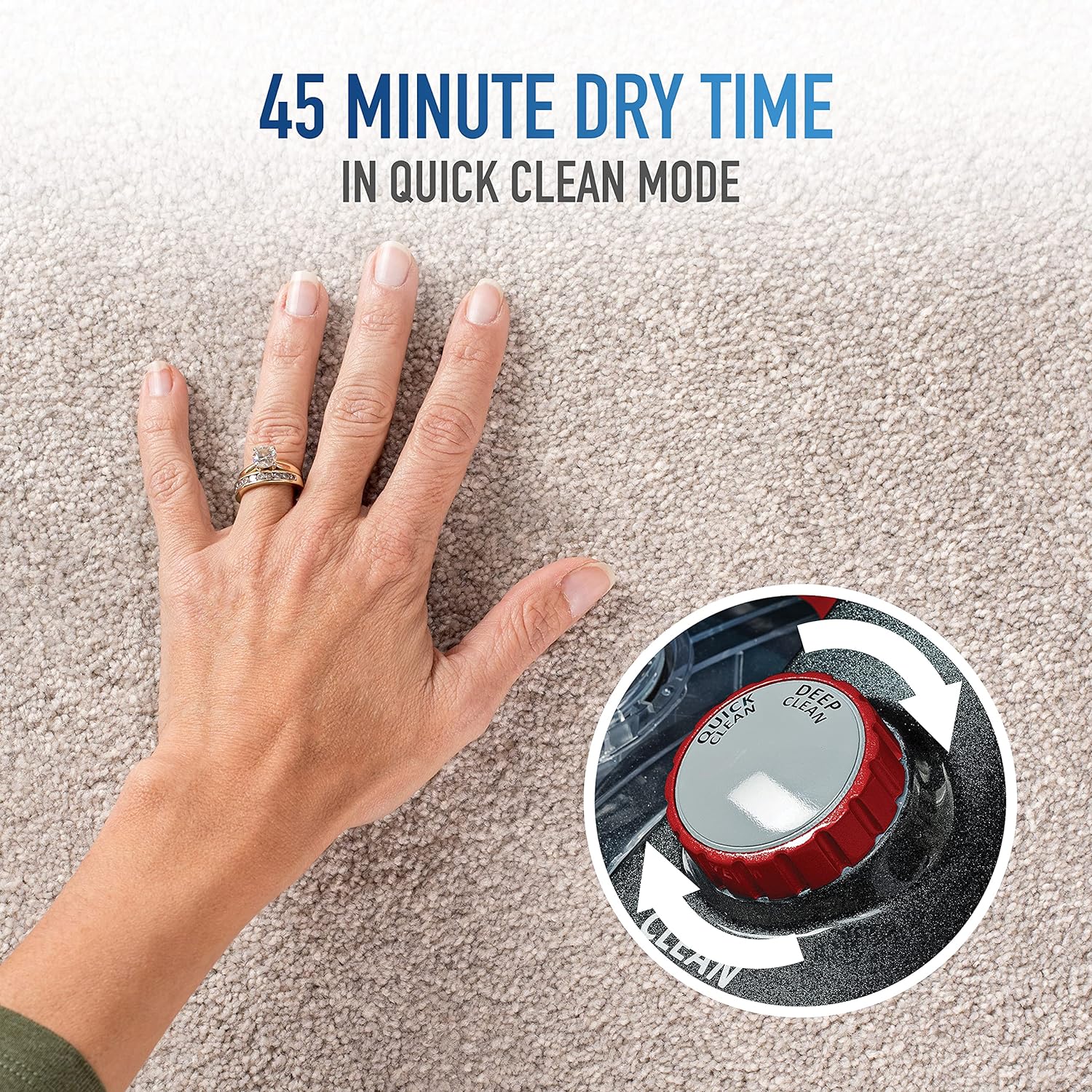 Hoover PowerScrub Elite Pet Upright Carpet Cleaner Shampooer, Lightweight Machine, with Storage Mat, FH50250B - Smart Home Appliances