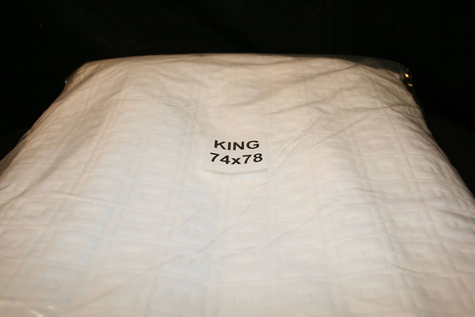 Therapedic Dreamy 2.5-inch Serene Foam Mattress Topper, King, White