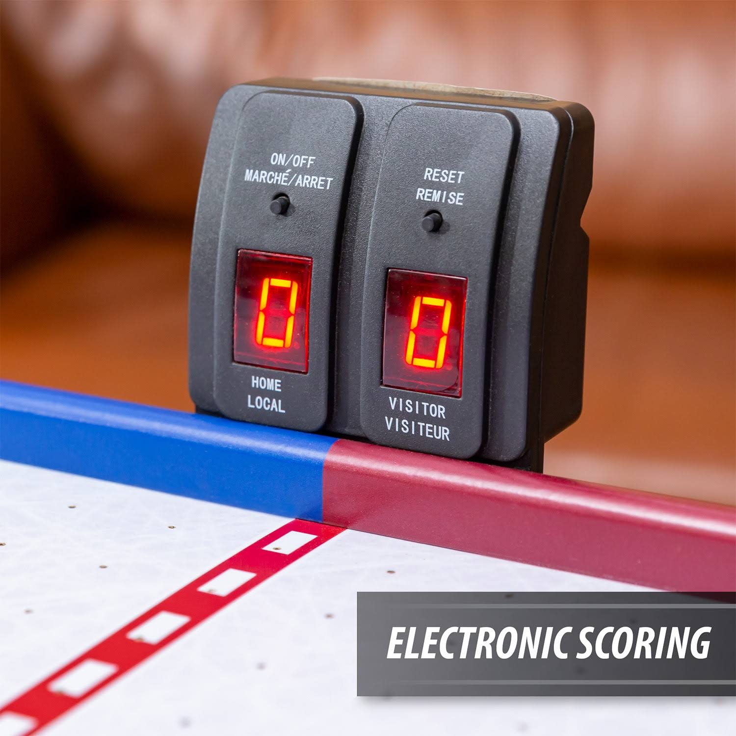 Eastpoint Sports 48 inch Rush NHL Electronic Indoor Hover Hockey Game Table Set by VM Express