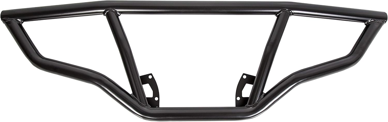ECOTRIC Front/Rear/Front & Rear Brush Guard Bumper 2Pcs Fit for 2014-2020 Polaris Sportsman 450 570 Black Steel Bumper Protector (Front and Rear