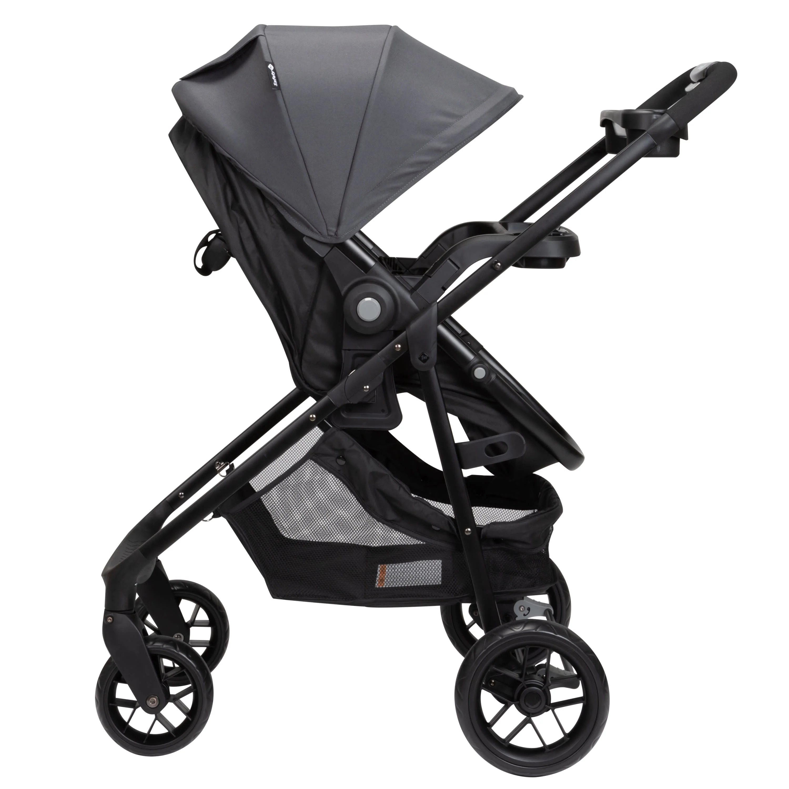 Safety 1st Grow and Go Sprint Modular Travel System Stroller with Rear-Facing Infant Car Seat, Whisper Grey