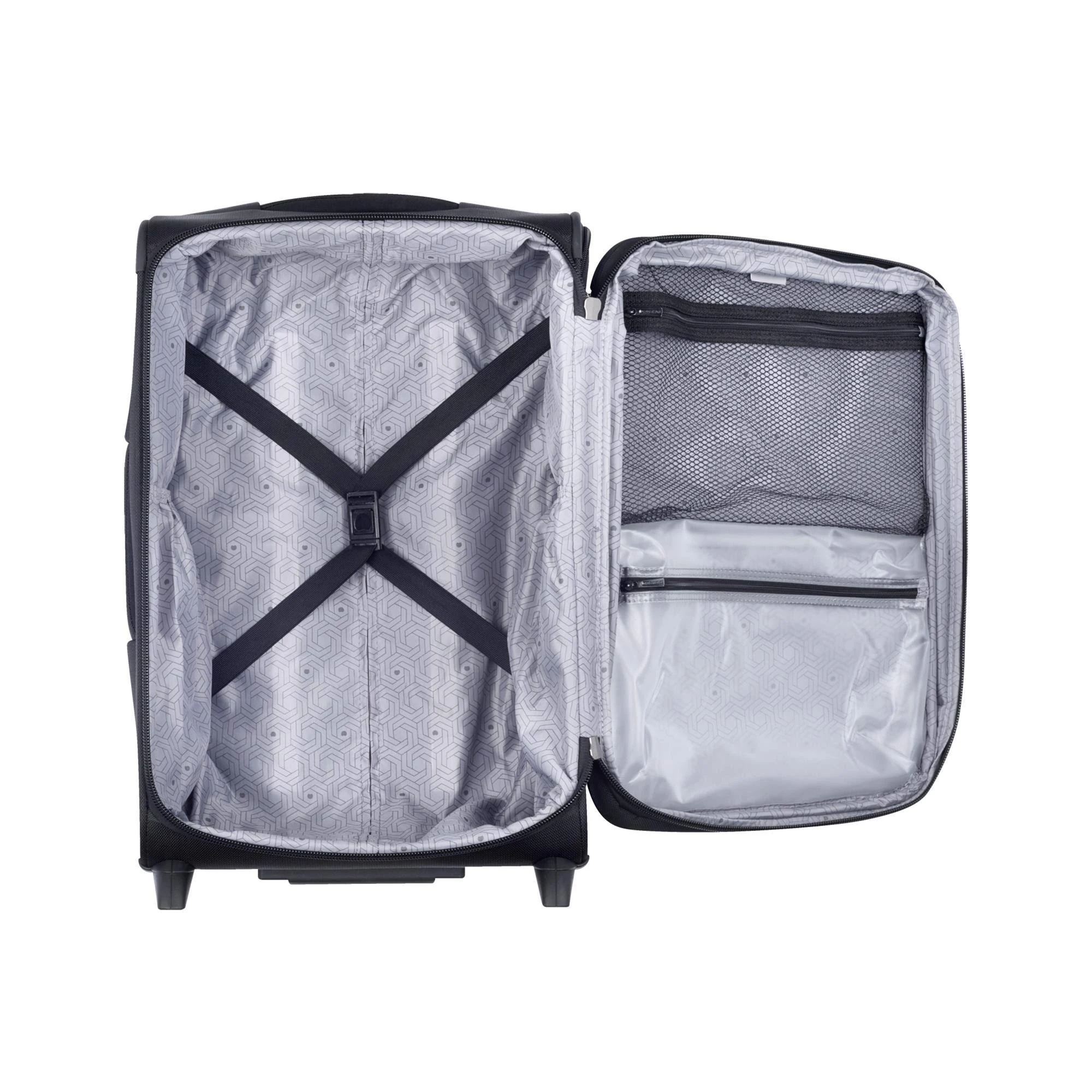 Delsey Sky Max Expandable 21x22 2-Wheel Carry on Purple